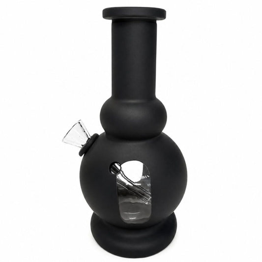 Mini Bong Best Buds Beaker Preto – 15 cm