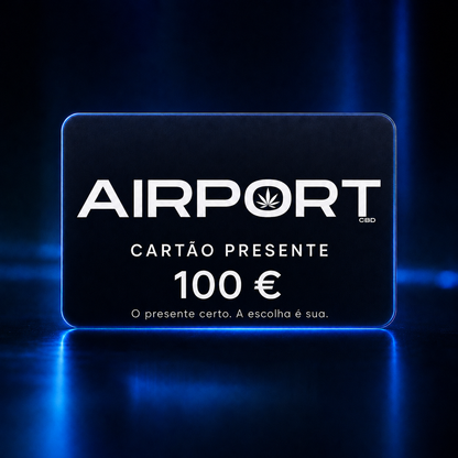 Cartão Presente AIRPORT CBD.