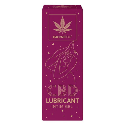 Cannaline Gel Lubrificante Íntimo CBD 250mg 50ml