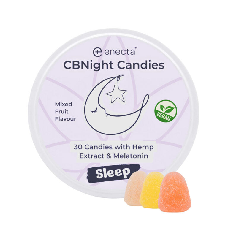 Enecta CBNight Gummies CBD, CBN e Melatonina - 30 Unidades